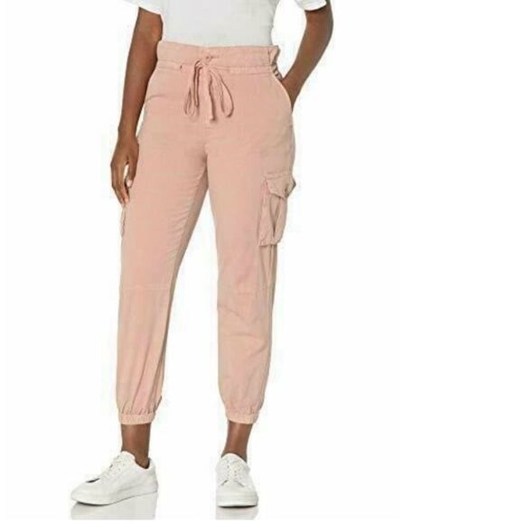 ✨Blank NYC Beige High Waist Cargo Joggers Size 28✨ - Picture 1 of 10